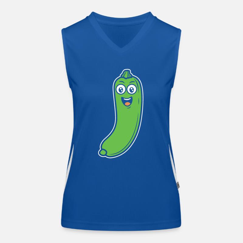courgette Débardeur respirant contrasté Femme