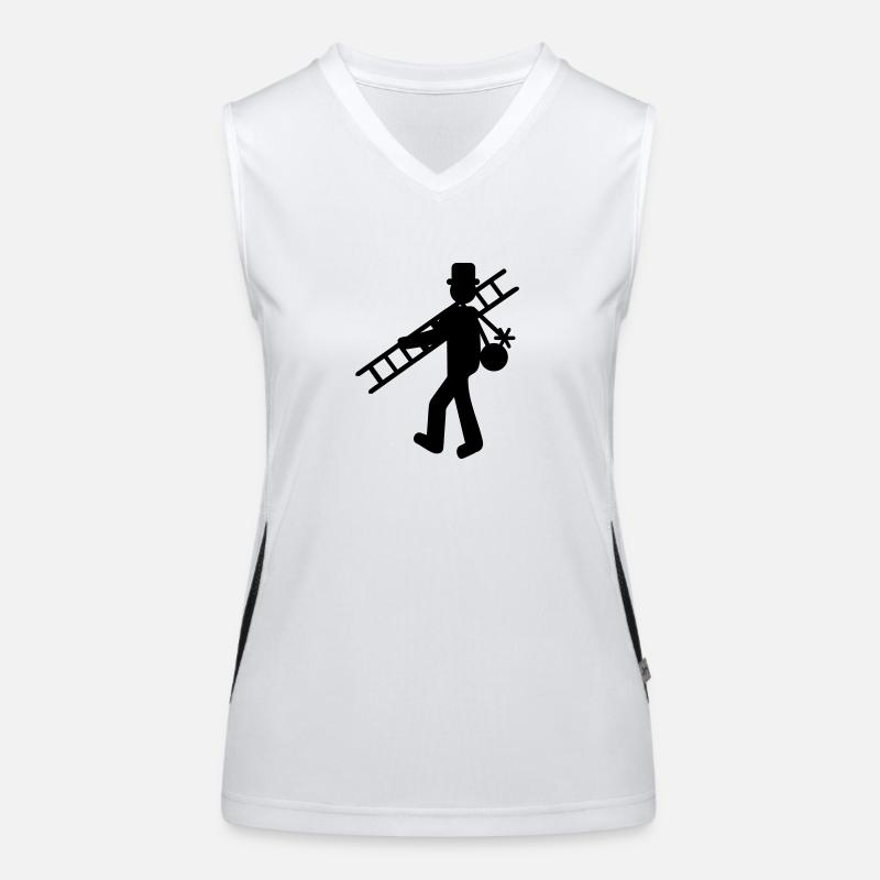 Chimney sweep Women's Functional Contrast Tank Top