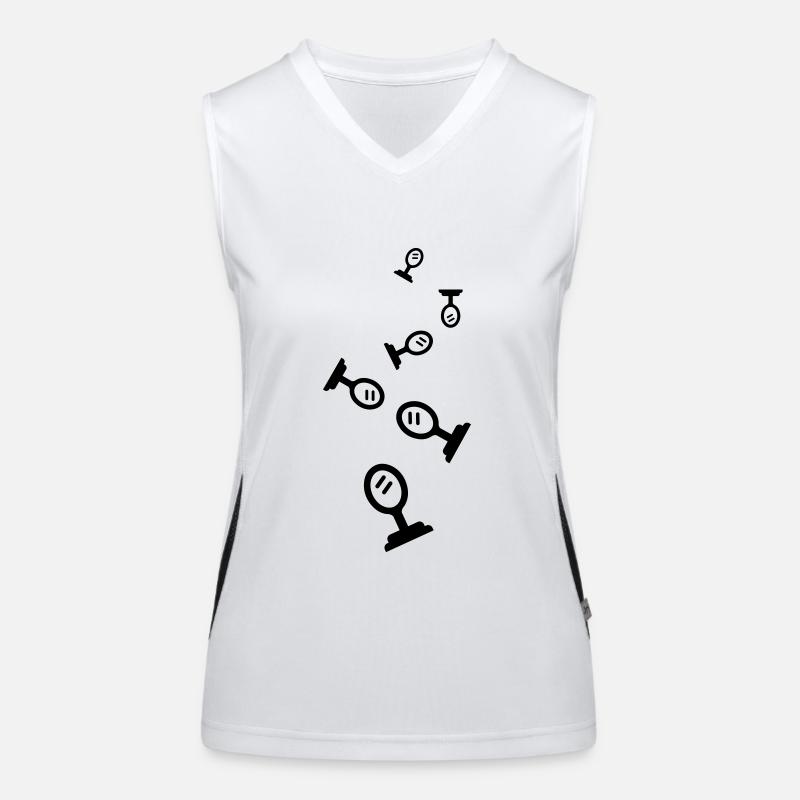 Mirror Icon Silhouette Women's Functional Contrast Tank Top