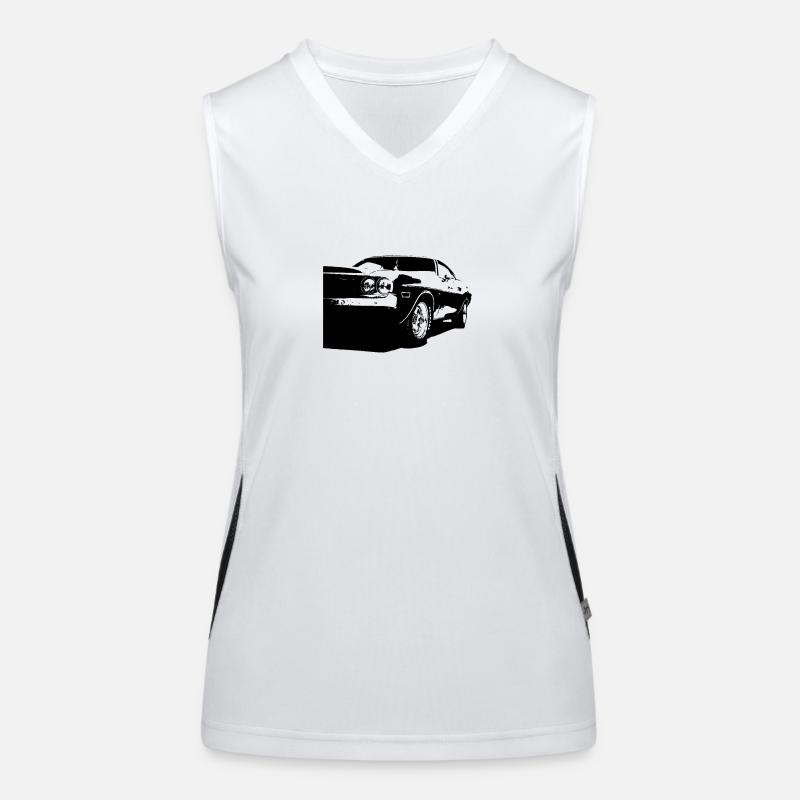 V8 Funktionelles Kontrast-Tank Top für Frauen