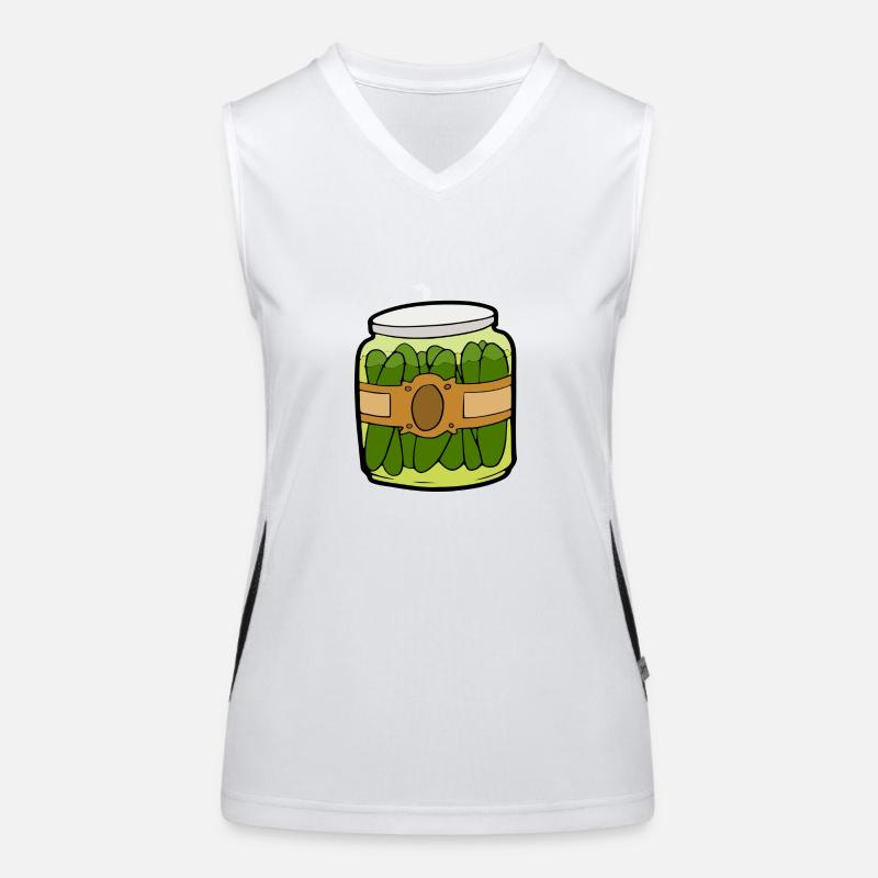 cucumbers Women's Functional Contrast Tank Top