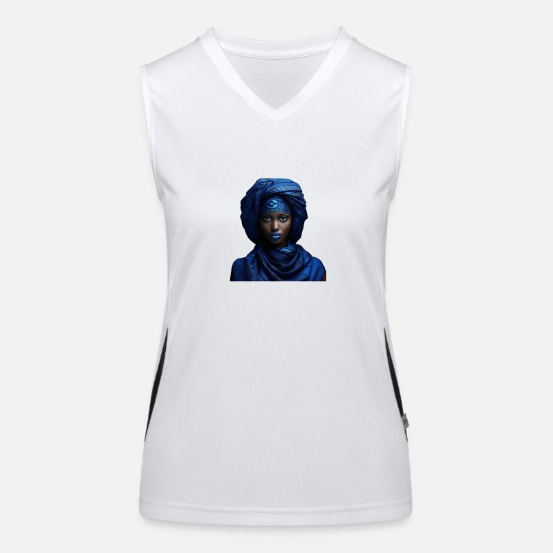 NKENTO MBUDI Funktionelles Kontrast-Tank Top für Frauen
