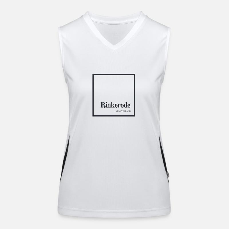 RInkerode - that's where I come from! Women's Functional Contrast Tank Top