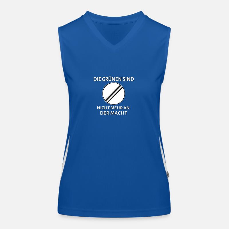Unbegrenzt Funktionelles Kontrast-Tank Top für Frauen