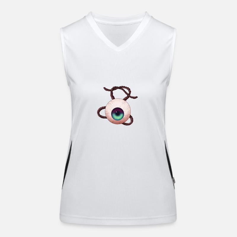 Eyeball Women's Functional Contrast Tank Top