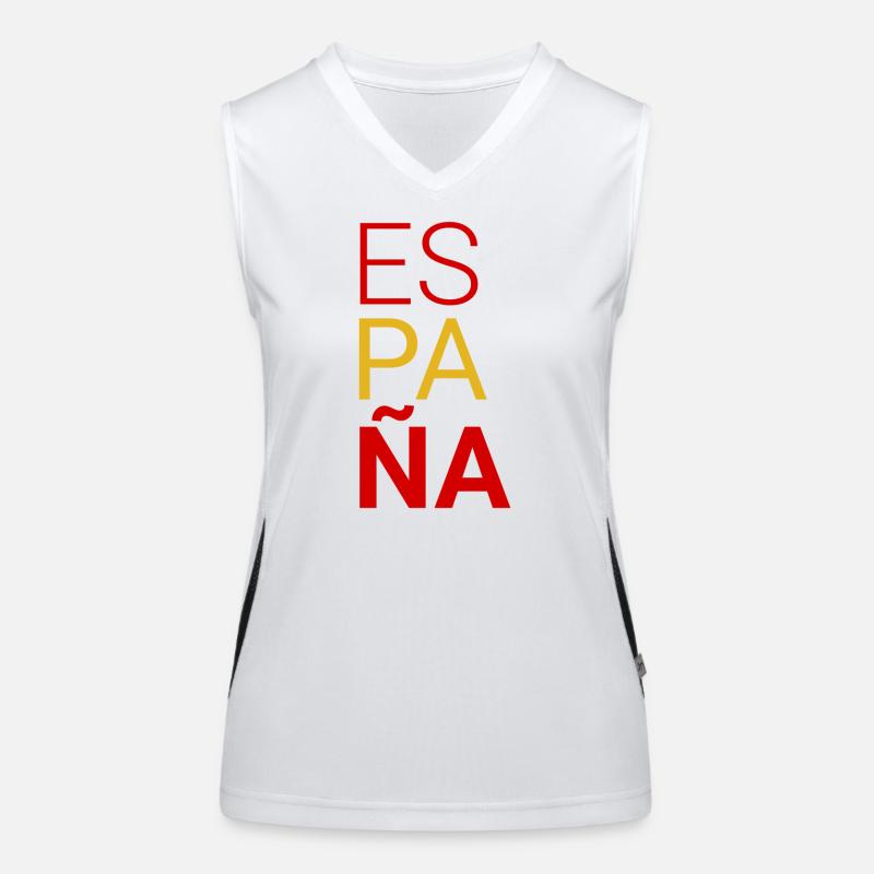 Spain Women's Functional Contrast Tank Top