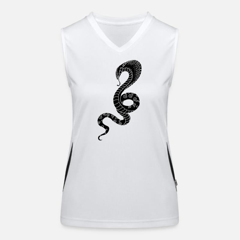 Serpent Débardeur respirant contrasté Femme