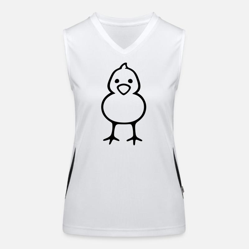 Chick Funktionelles Kontrast-Tank Top für Frauen