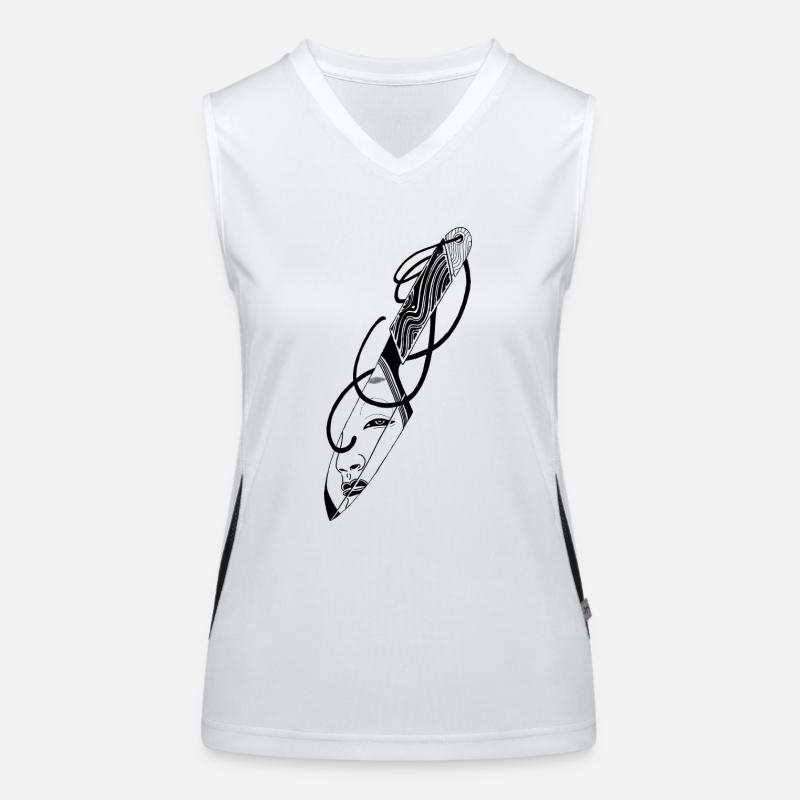 Second Thoughts ? Women's Functional Contrast Tank Top