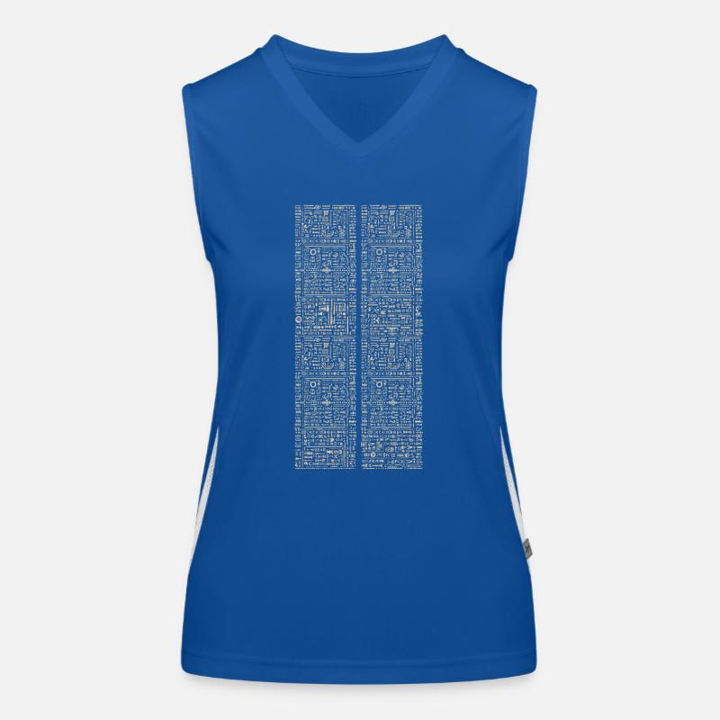 Ancient runes Women's Functional Contrast Tank Top