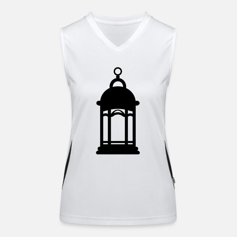 lanterne Débardeur respirant contrasté Femme