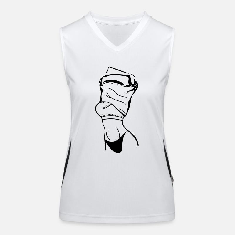 lady Women's Functional Contrast Tank Top