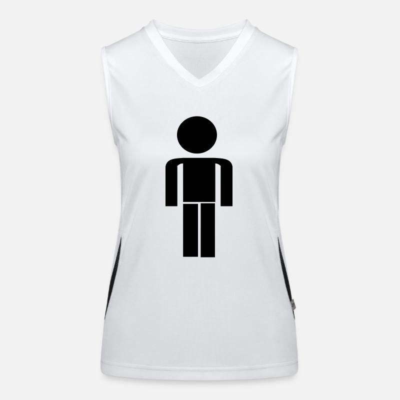 Man Women's Functional Contrast Tank Top