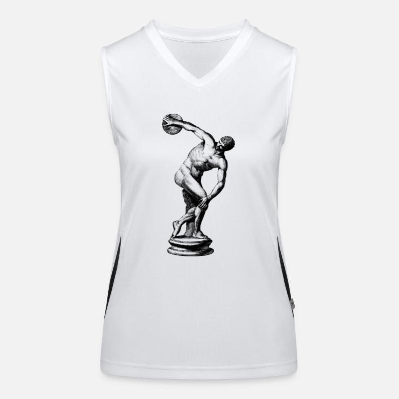 Adonis Funktionelles Kontrast-Tank Top für Frauen