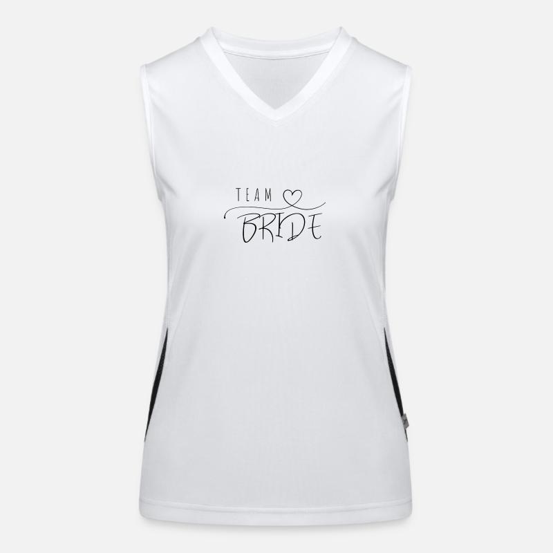 Team Bride Women's Functional Contrast Tank Top