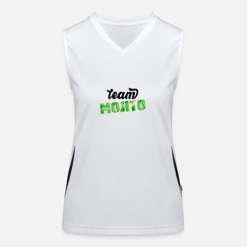 Team MOJITO Débardeur respirant contrasté Femme