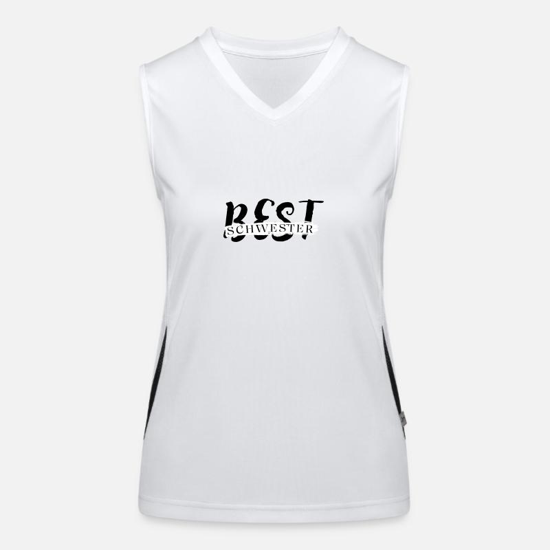 Best Sister Women's Functional Contrast Tank Top