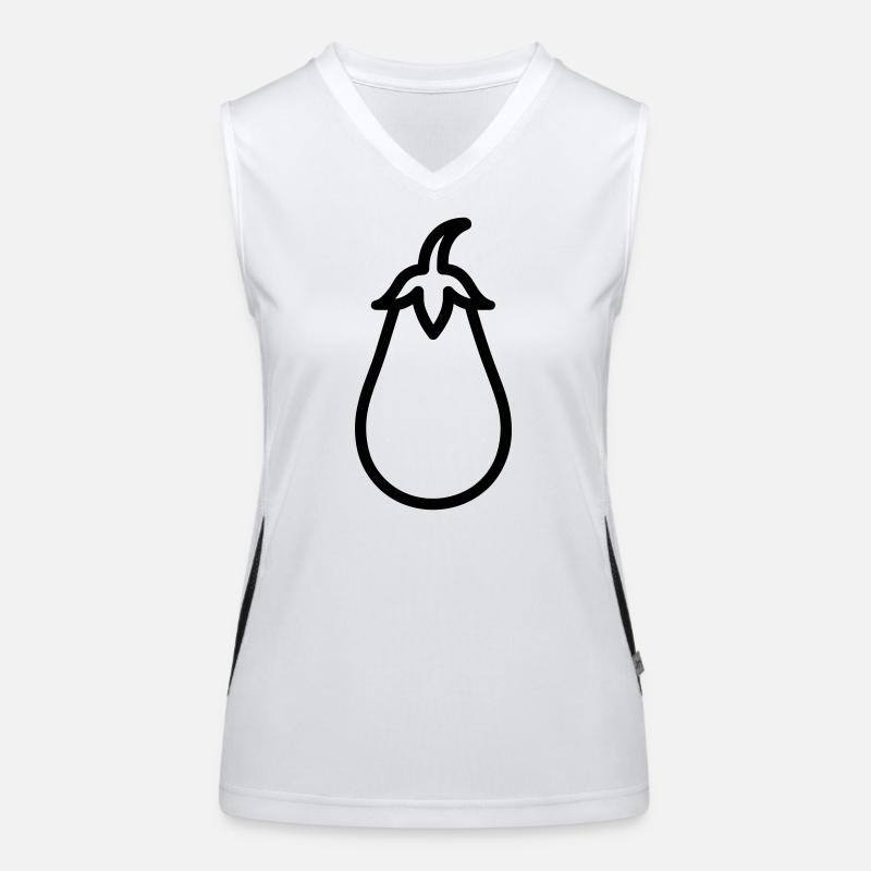 eggplant Women's Functional Contrast Tank Top