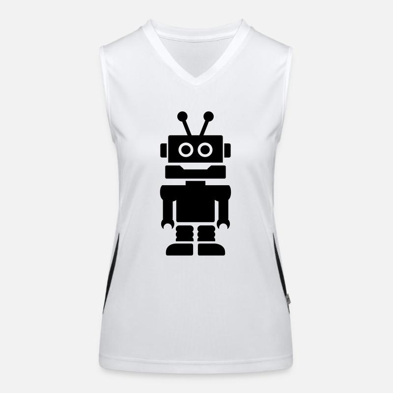 Robot Women's Functional Contrast Tank Top