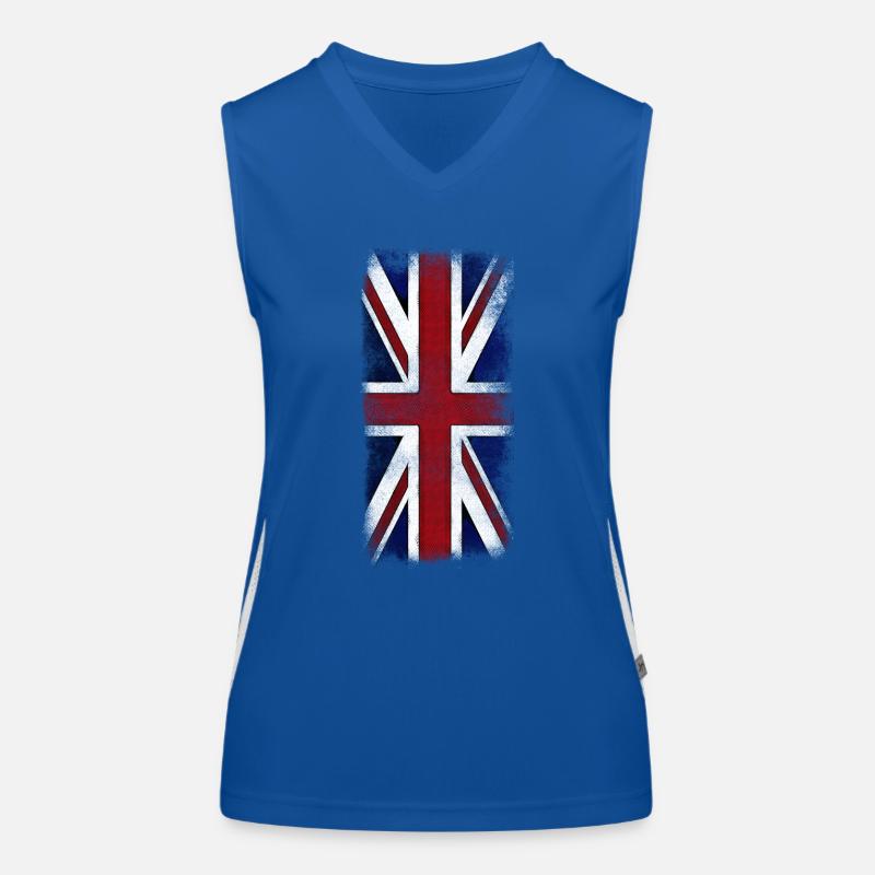 union jack Women's Functional Contrast Tank Top