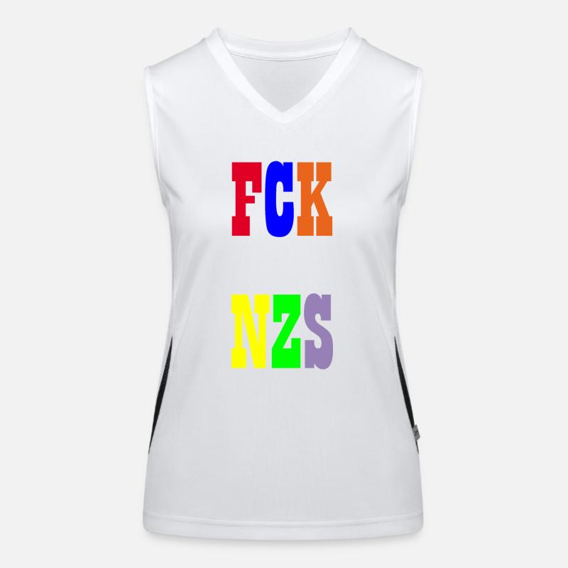 FCK NZS Débardeur respirant contrasté Femme