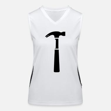 martello Top sportivo da donna in contrasto cromatico