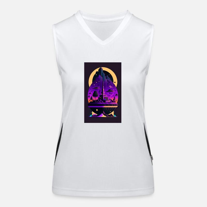 ORIGINAL ART Women's Functional Contrast Tank Top