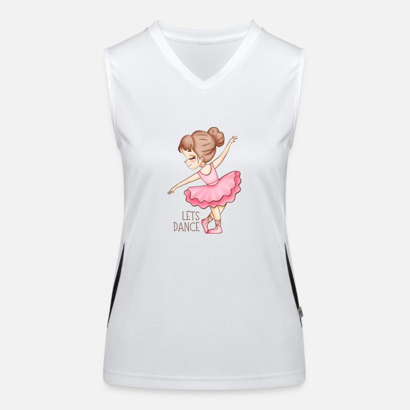 Let’s Dance Women's Functional Contrast Tank Top
