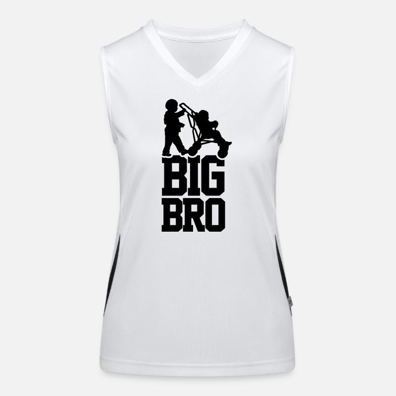 Big Bro Women's Functional Contrast Tank Top