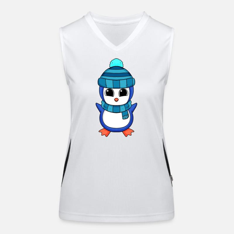 Pingouins Pingouins Débardeur respirant contrasté Femme