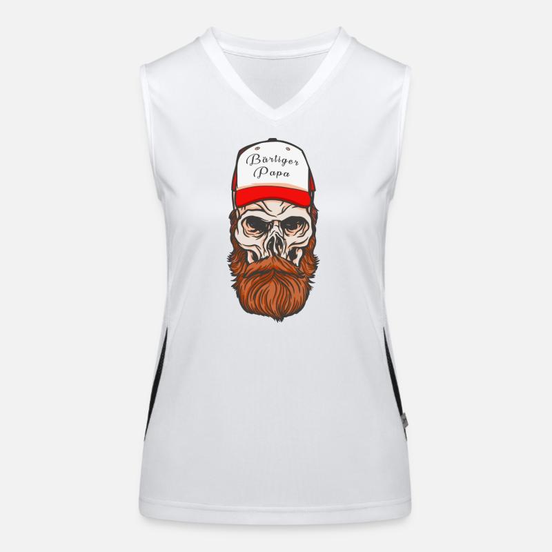 Papa barbu Débardeur respirant contrasté Femme