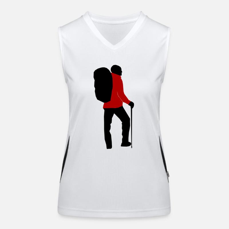 Hikers can be personalized Women's Functional Contrast Tank Top