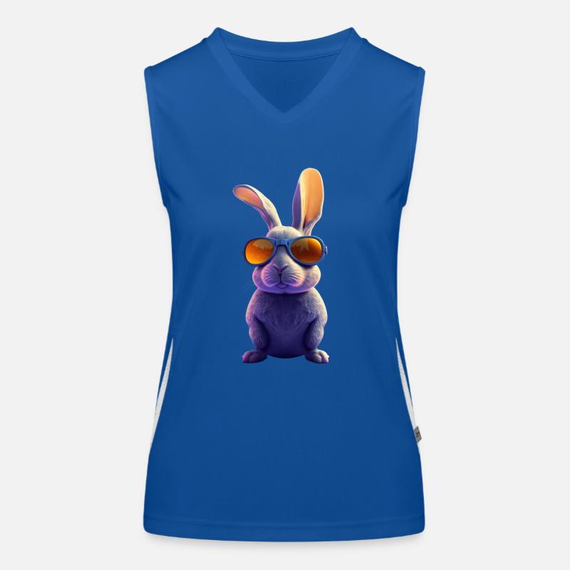 Rabbit2 Women's Functional Contrast Tank Top