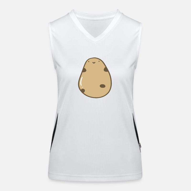 Patate douce Débardeur respirant contrasté Femme