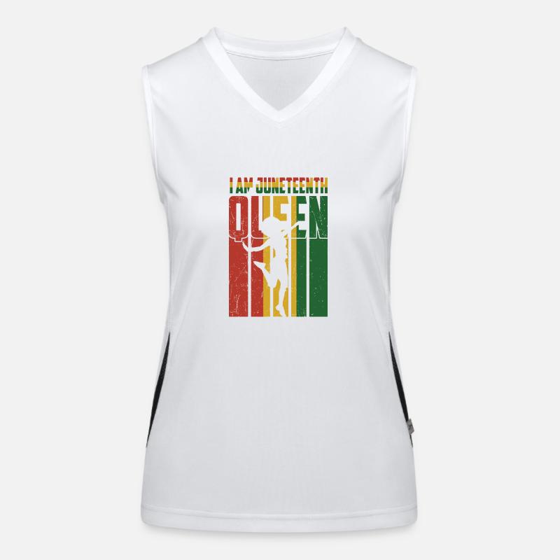 Juneteenth Black History Day Pride Gift Women's Functional Contrast Tank Top