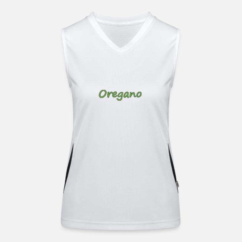 Oregano Funktionelles Kontrast-Tank Top für Frauen