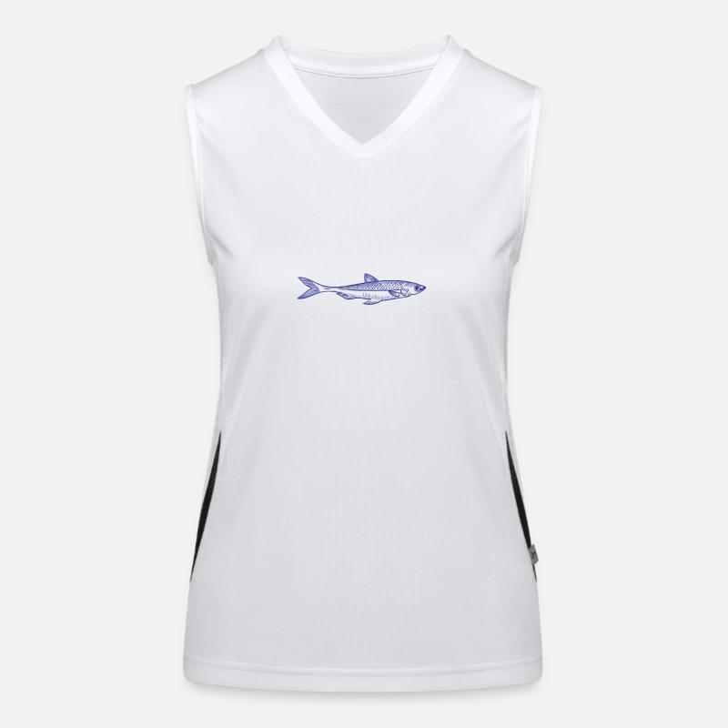 Fish Women's Functional Contrast Tank Top