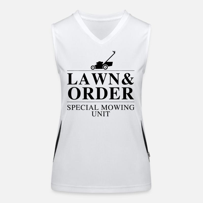 Pelouse et commande Graphique Débardeur respirant contrasté Femme