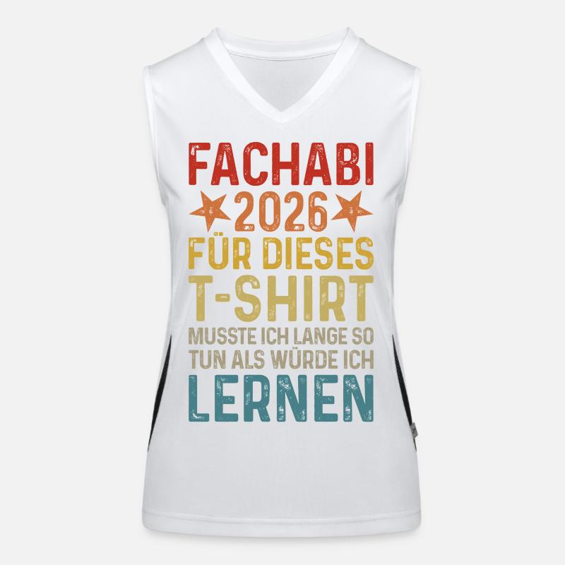 Fachabi 2026 Débardeur respirant contrasté Femme