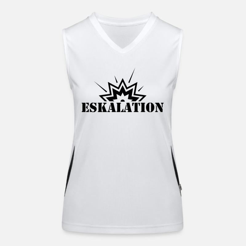 Escalation Print Women's Functional Contrast Tank Top