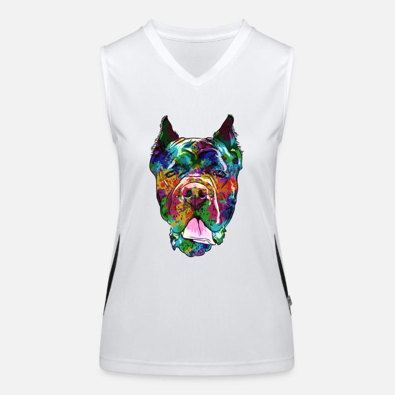 Cane Corso Women's Functional Contrast Tank Top