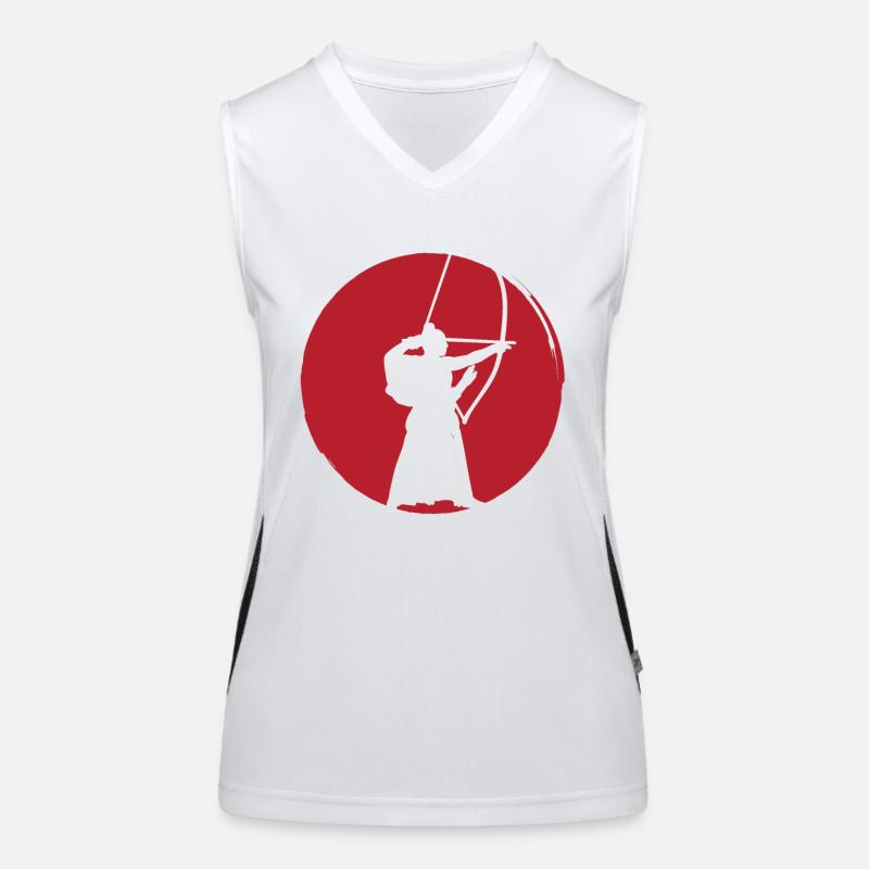 Cadeau Kyudo Débardeur respirant contrasté Femme