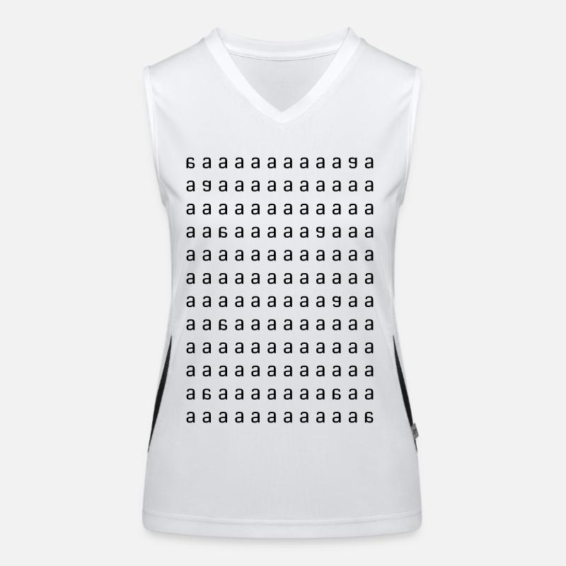a a a a a a a a a Women's Functional Contrast Tank Top