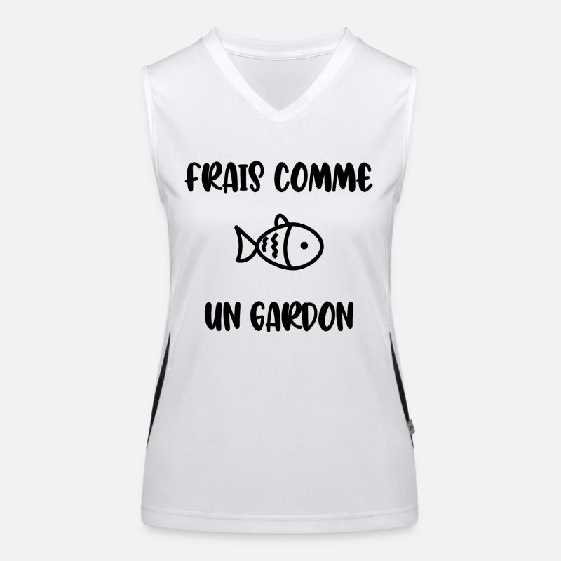 frisch wie eine Kakerlake Funktionelles Kontrast-Tank Top für Frauen