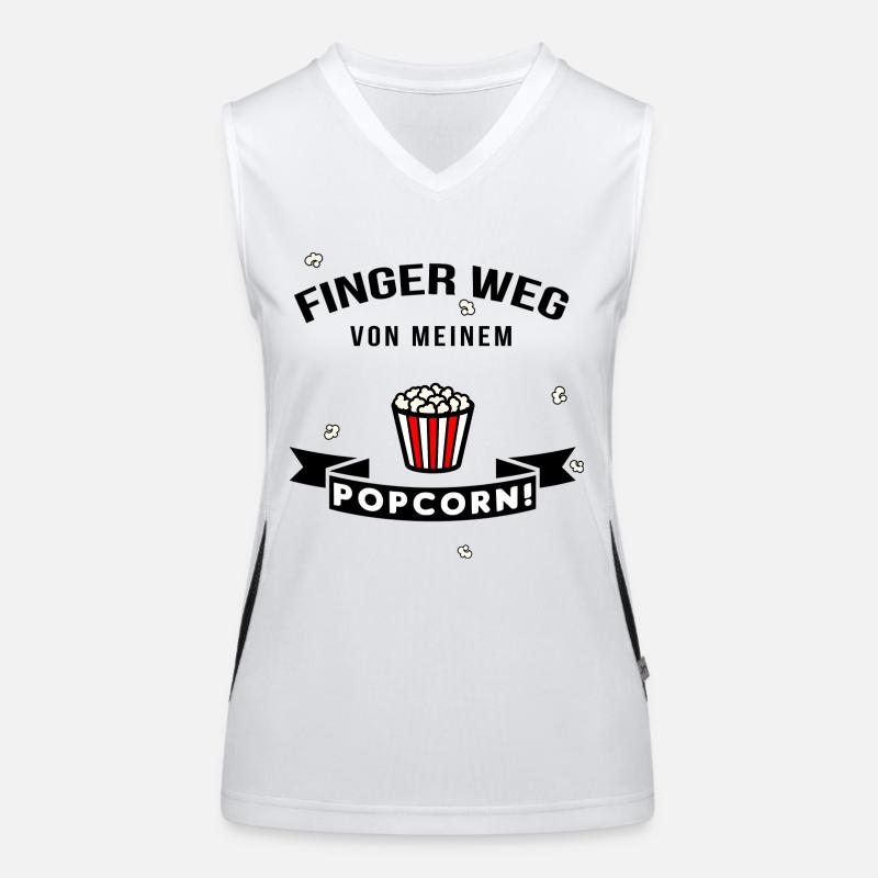 Popcorn lovers Women's Functional Contrast Tank Top