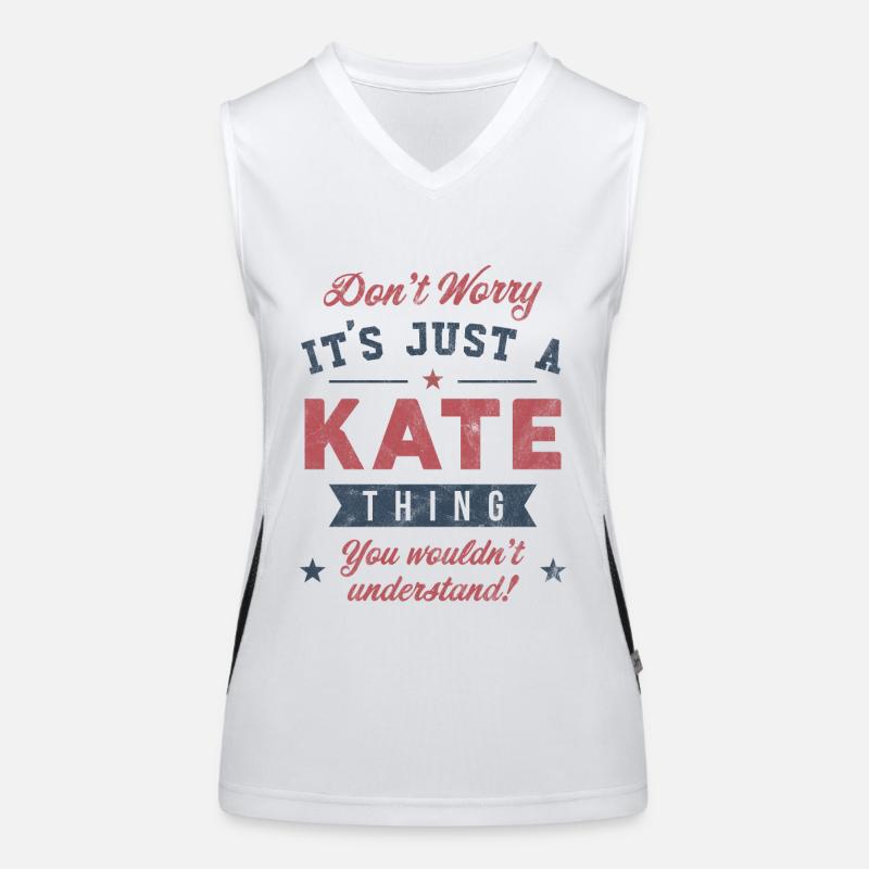 Es ist eine Kate-Sache Funktionelles Kontrast-Tank Top für Frauen
