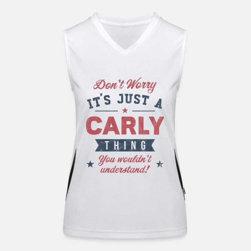 Its a Carly thing Women's Functional Contrast Tank Top