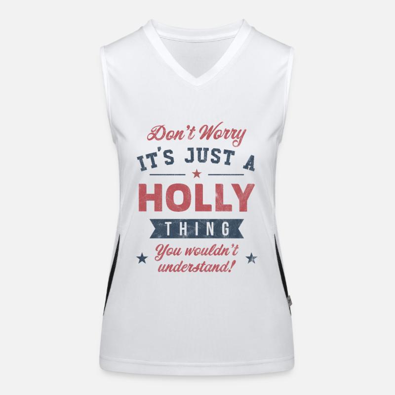 Es ist eine Stechpalmensache Funktionelles Kontrast-Tank Top für Frauen