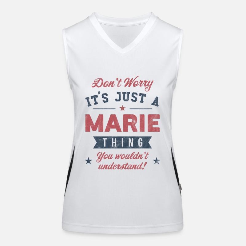 Es ist eine Marie-Sache Funktionelles Kontrast-Tank Top für Frauen