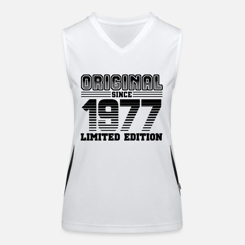 1977 Funktionelles Kontrast-Tank Top für Frauen